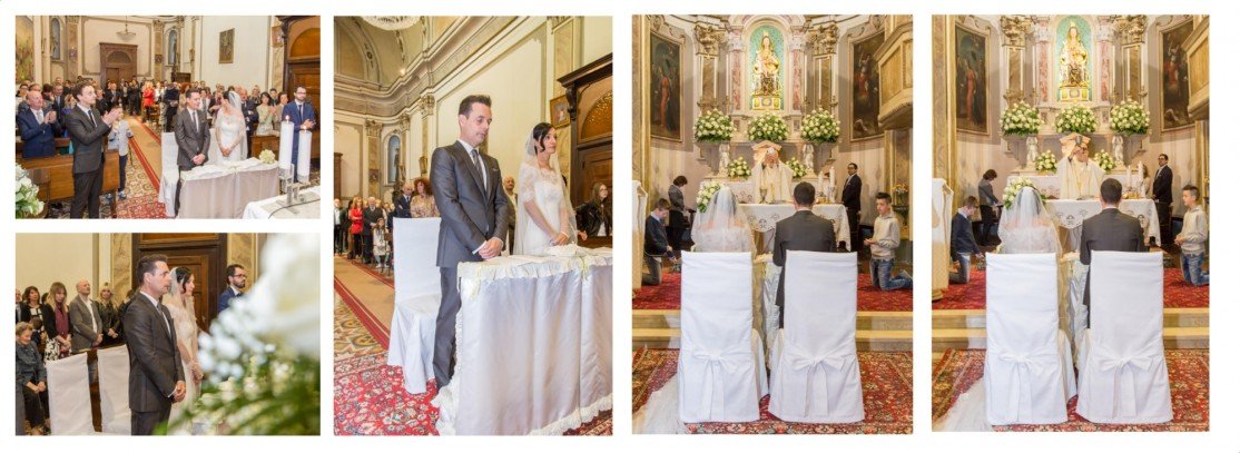 Impaginazione album matrimonio Corte Berghemina