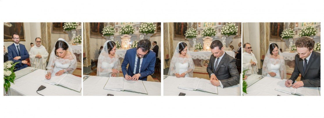 Impaginazione album matrimonio Corte Berghemina