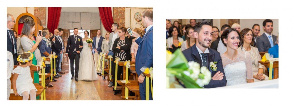 Impaginazione album matrimonio locanda al dossello