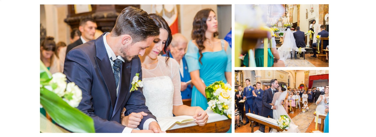 Impaginazione album matrimonio locanda al dossello