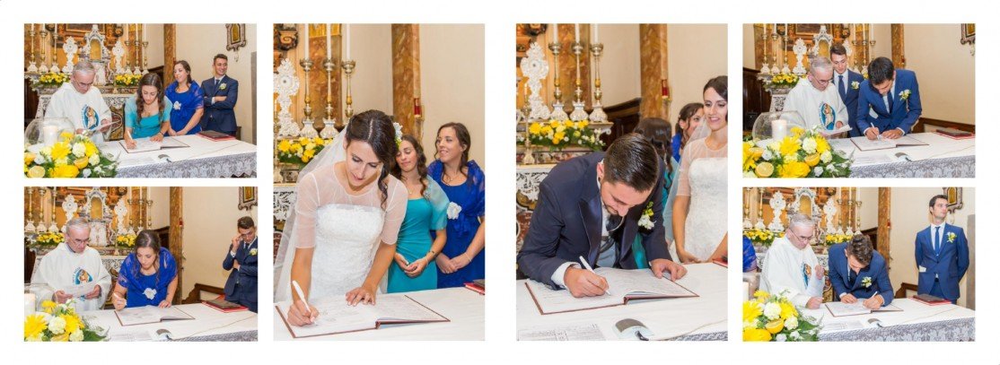 Impaginazione album matrimonio locanda al dossello