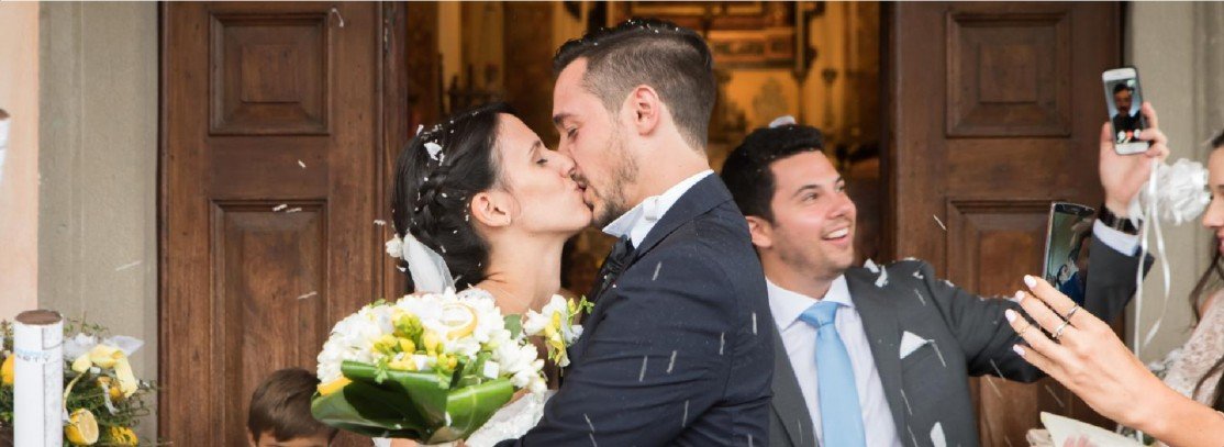 Impaginazione album matrimonio locanda al dossello