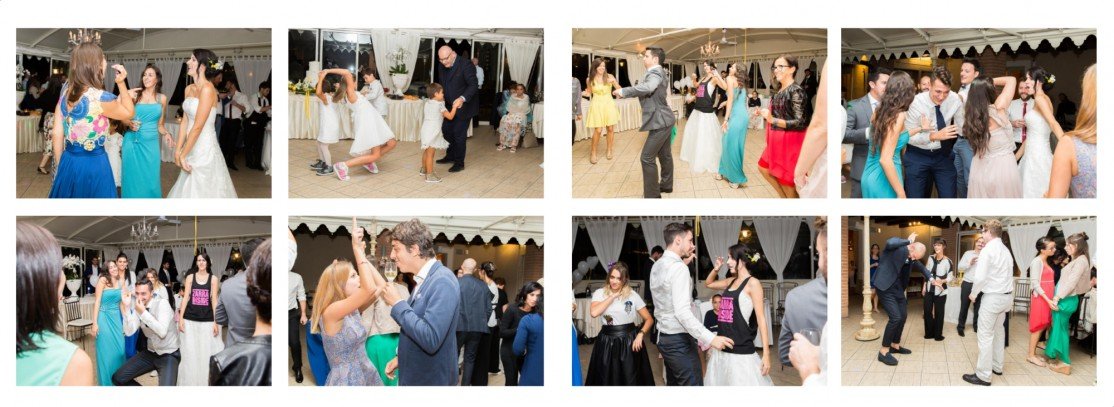 Impaginazione album matrimonio locanda al dossello