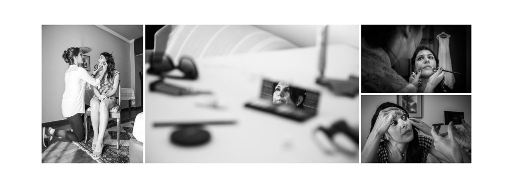 Impaginazione album matimonio Viola e Luca Villa Belvedere Bergamo