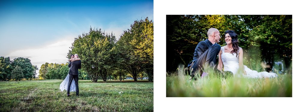 Impaginazione album matimonio Viola e Luca Villa Belvedere Bergamo