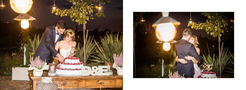 Impaginazione album matrimonio Bergamo Villa Serradesca