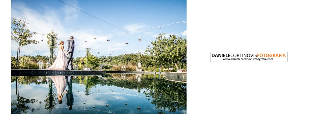 Impaginazione album matrimonio Bergamo Villa Serradesca