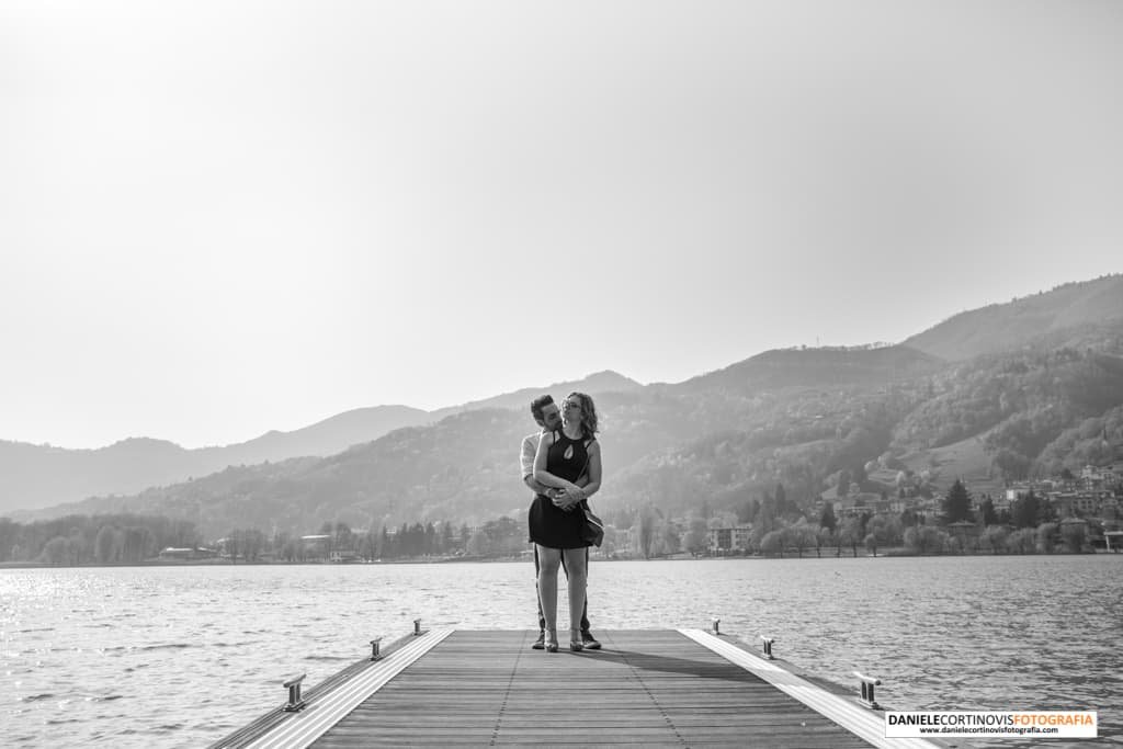Pre matrimonio sul lago di Endine a Bergamo