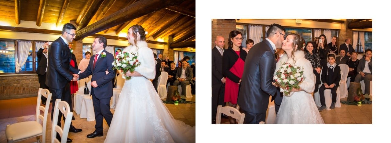 Impaginazione matrimonio la vecchia filanda