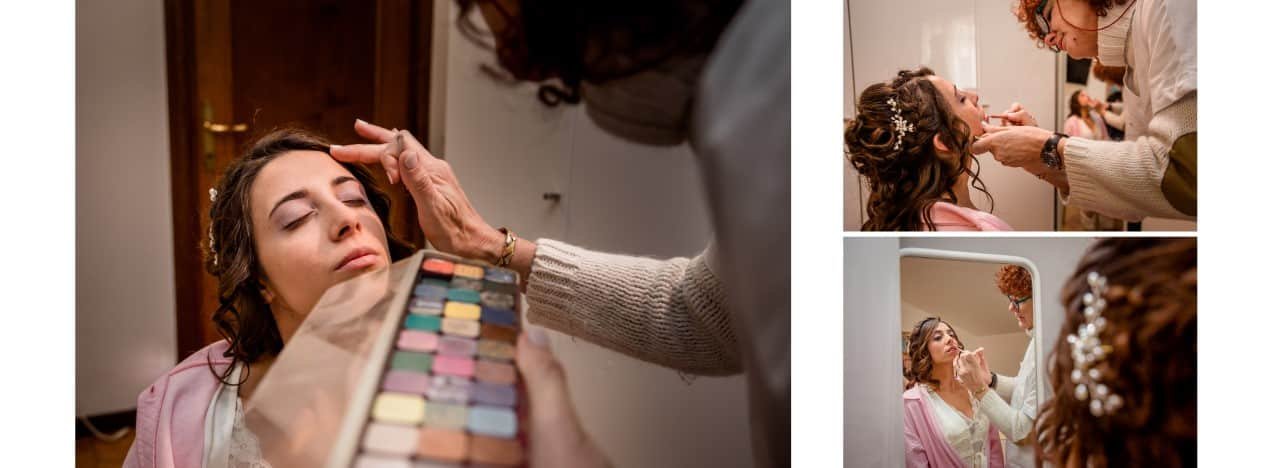 impaginazione album matrimonio Tenuta La laguna Bergamo