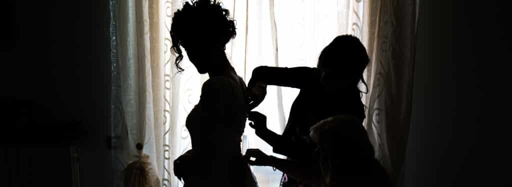 Impaginazione album matrimonio Villa Orsini Colonna