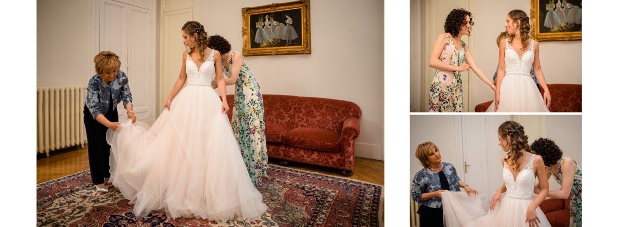 Impaginazione Album Matrimonio Villa Martinelli 