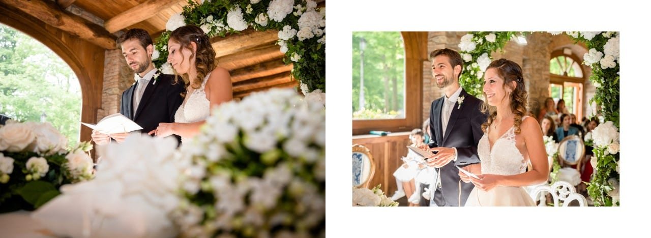 Impaginazione Album Matrimonio Villa Martinelli 