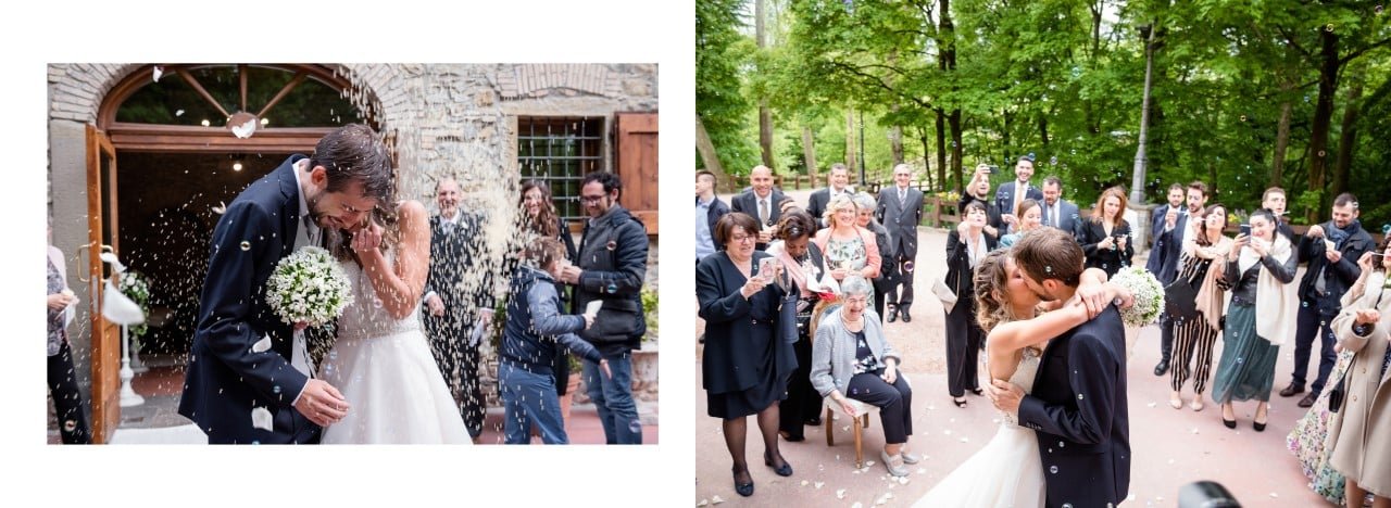 Impaginazione Album Matrimonio Villa Martinelli 