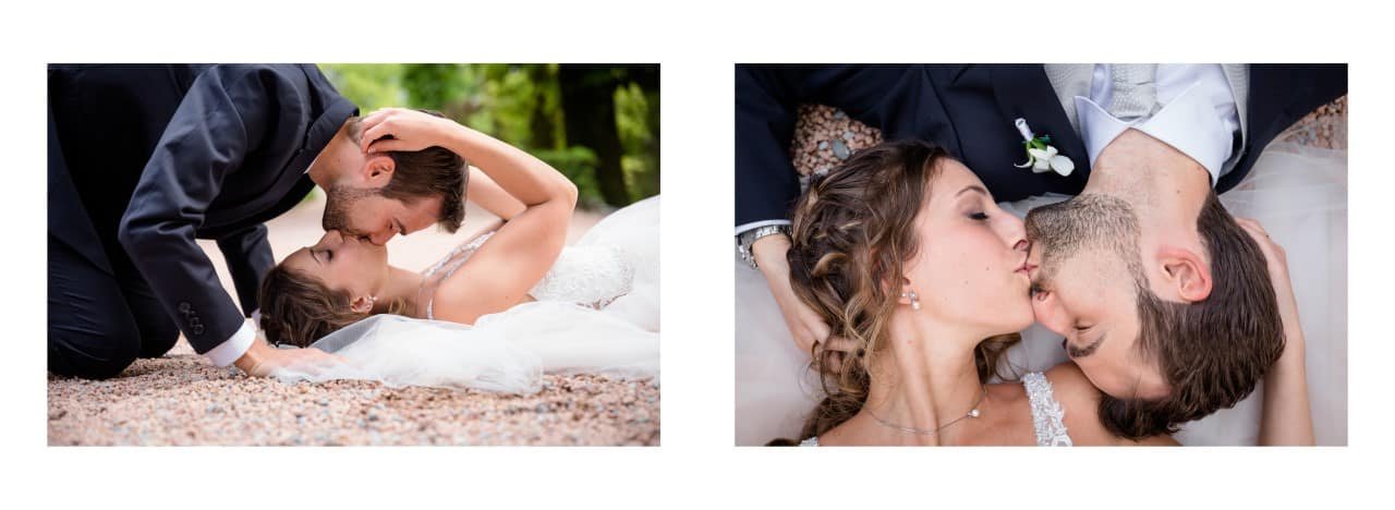 Impaginazione Album Matrimonio Villa Martinelli 