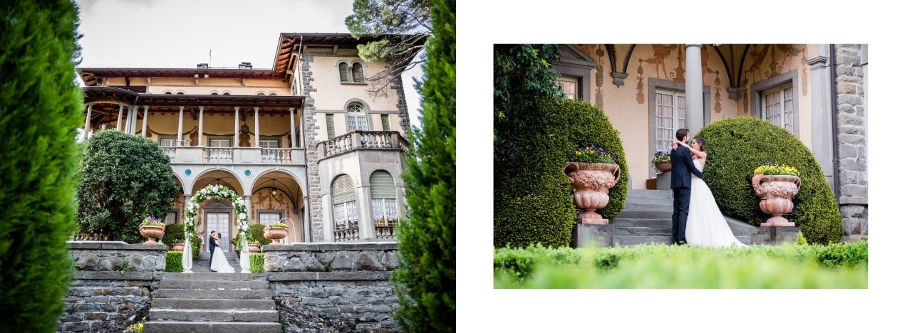 Impaginazione Album Matrimonio Villa Martinelli 