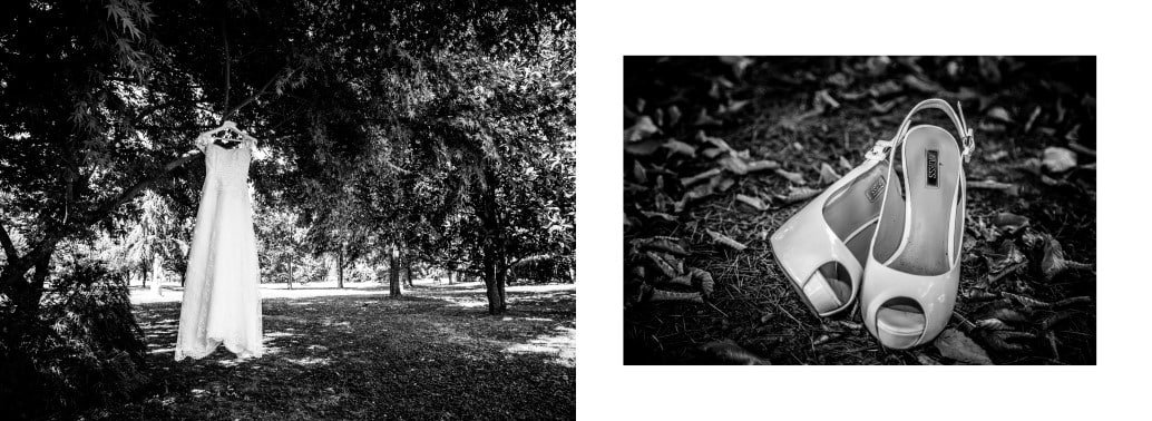 Impaginazione album matrimonio Villa Belvedere