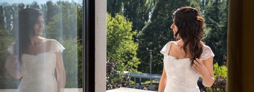 Impaginazione album matrimonio Villa Belvedere