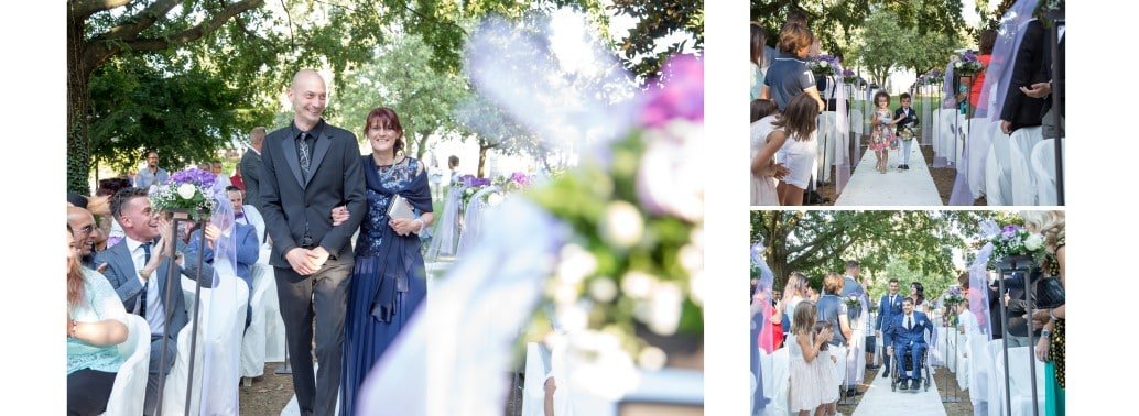 Impaginazione album matrimonio Villa Belvedere