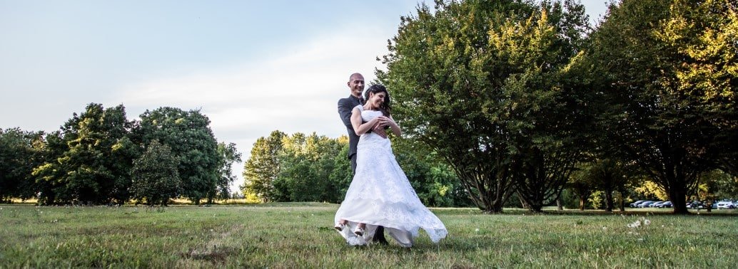 Impaginazione album matrimonio Villa Belvedere