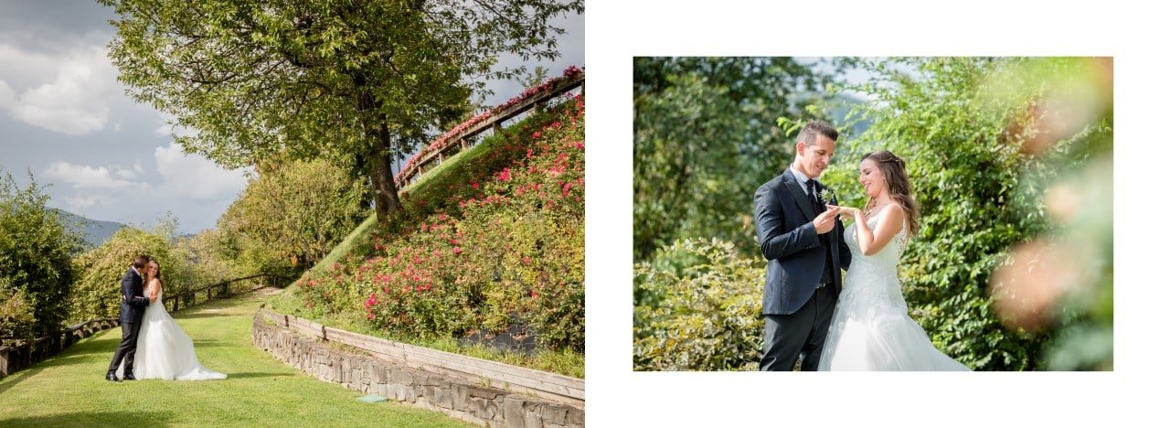 Impaginazione album matrimonio Bergamo San Giovanni delle Formiche di Cinzia e Jodi