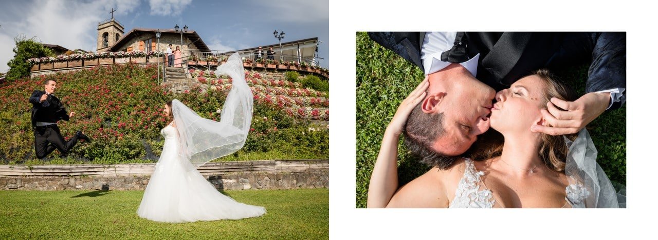 Impaginazione album matrimonio Bergamo San Giovanni delle Formiche di Cinzia e Jodi