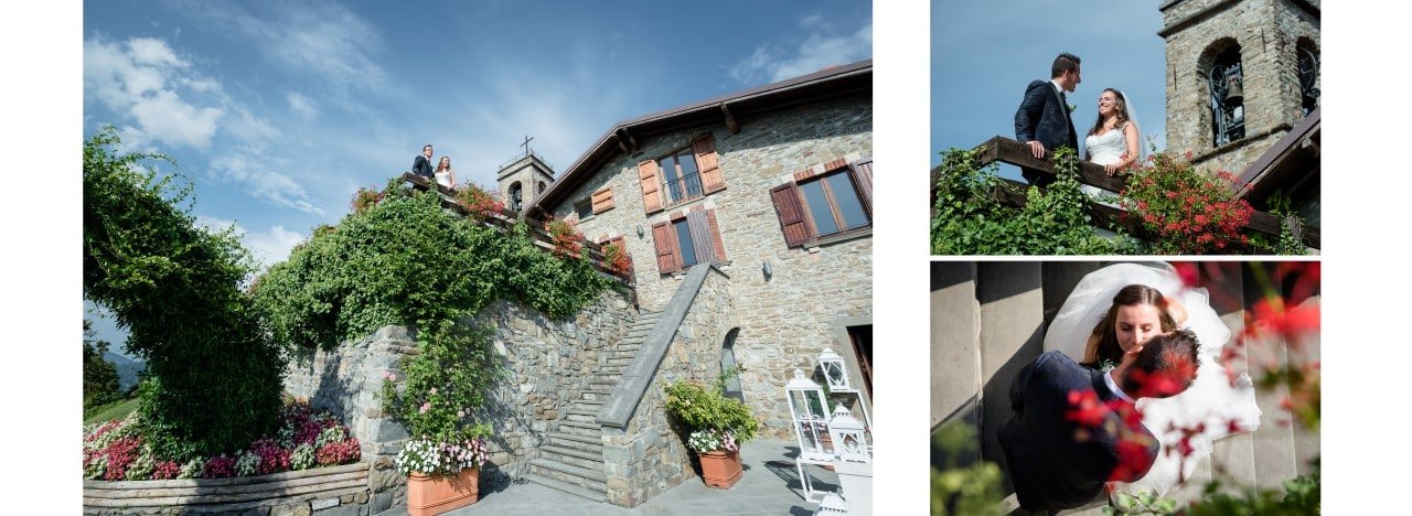 Impaginazione album matrimonio Bergamo San Giovanni delle Formiche di Cinzia e Jodi