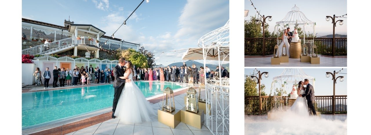 Impaginazione album matrimonio Bergamo San Giovanni delle Formiche di Cinzia e Jodi