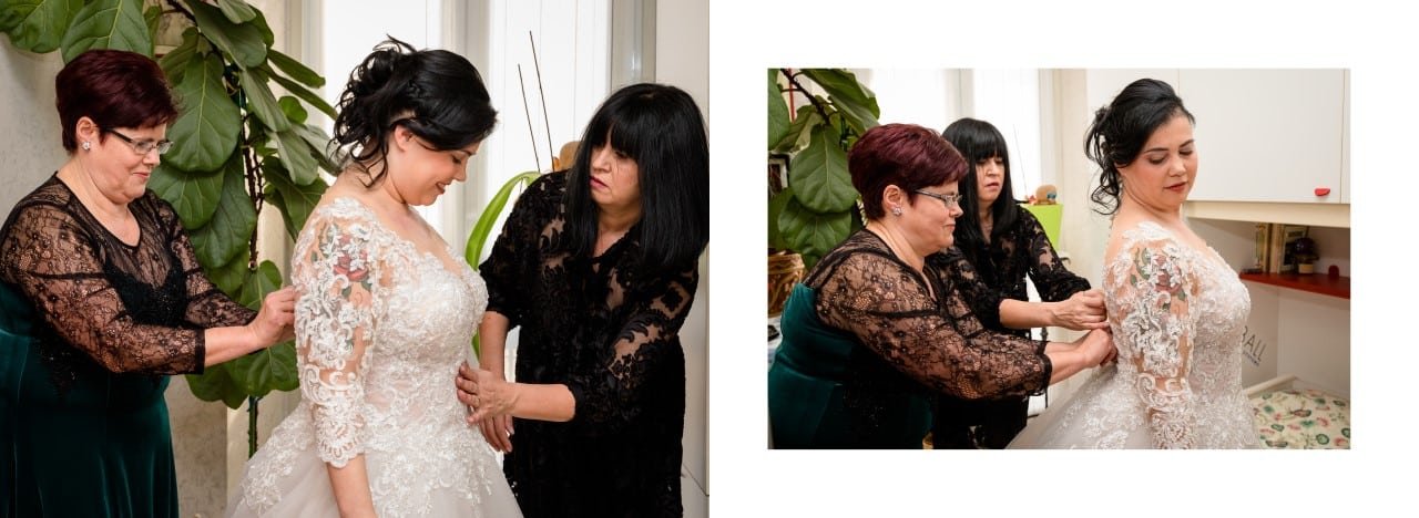 Impaginazione Matrimonio Bergamo Villa Belvedere Alina e Michele