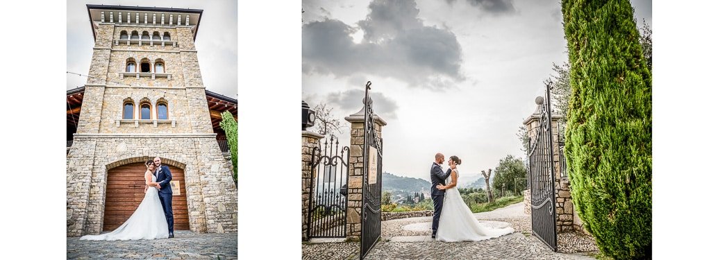 Impaginazione Album Matrimonio Bergamo Rossana e Luca le Cantorie