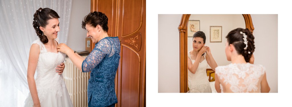 Impaginazione album Matrimonio Quattro Terre Alessandra e Claudio