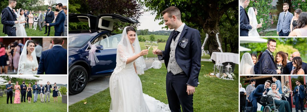 Impaginazione album Matrimonio Quattro Terre Alessandra e Claudio