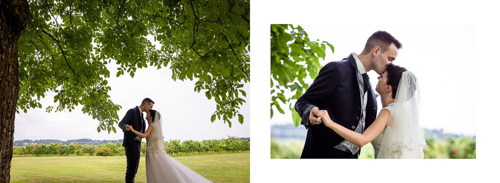 Impaginazione album Matrimonio Quattro Terre Alessandra e Claudio