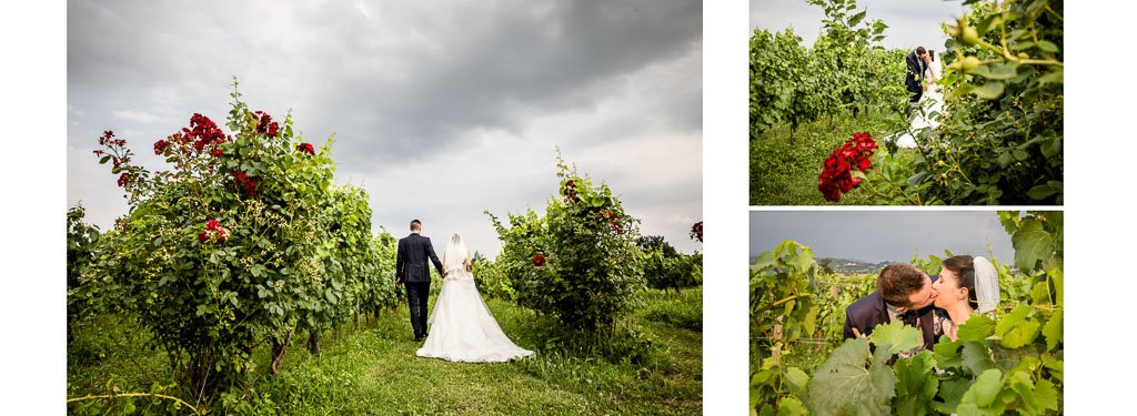 Impaginazione album Matrimonio Quattro Terre Alessandra e Claudio