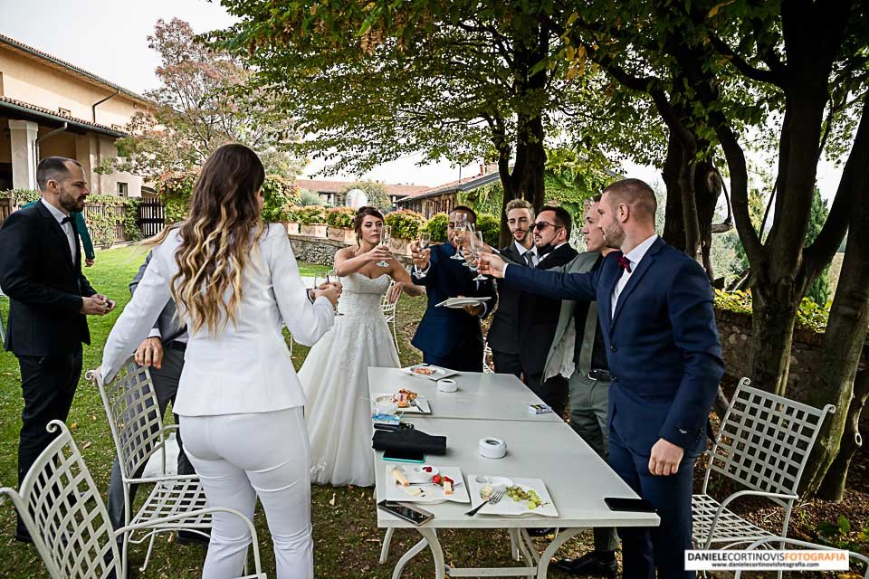 Fotografie Matrimonio Borgo Santa Giulia Brescia di Valentina e Nicolas