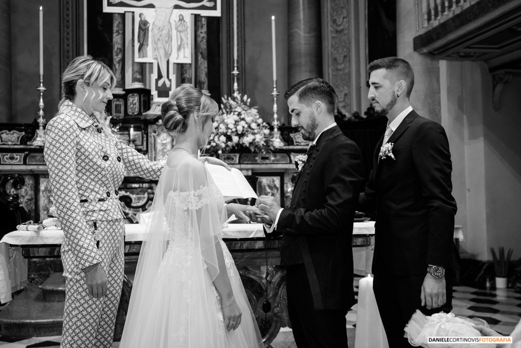 Matrimonio Castello di Marne Claren e Dennis