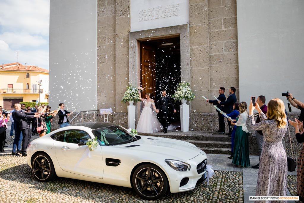 Matrimonio Castello di Marne Claren e Dennis