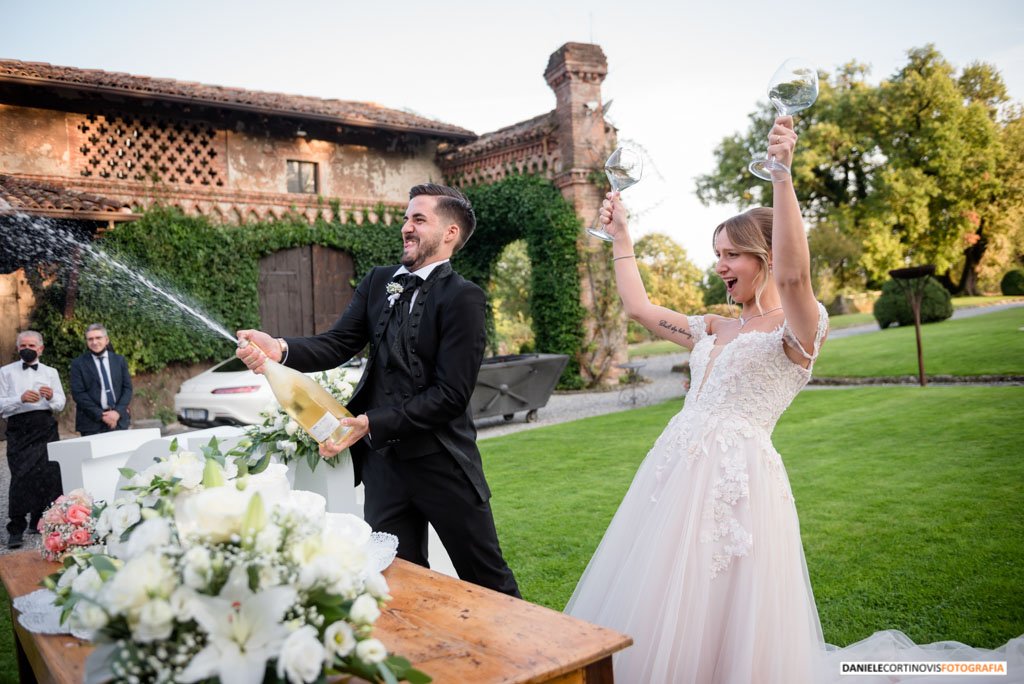 Matrimonio Castello di Marne Claren e Dennis