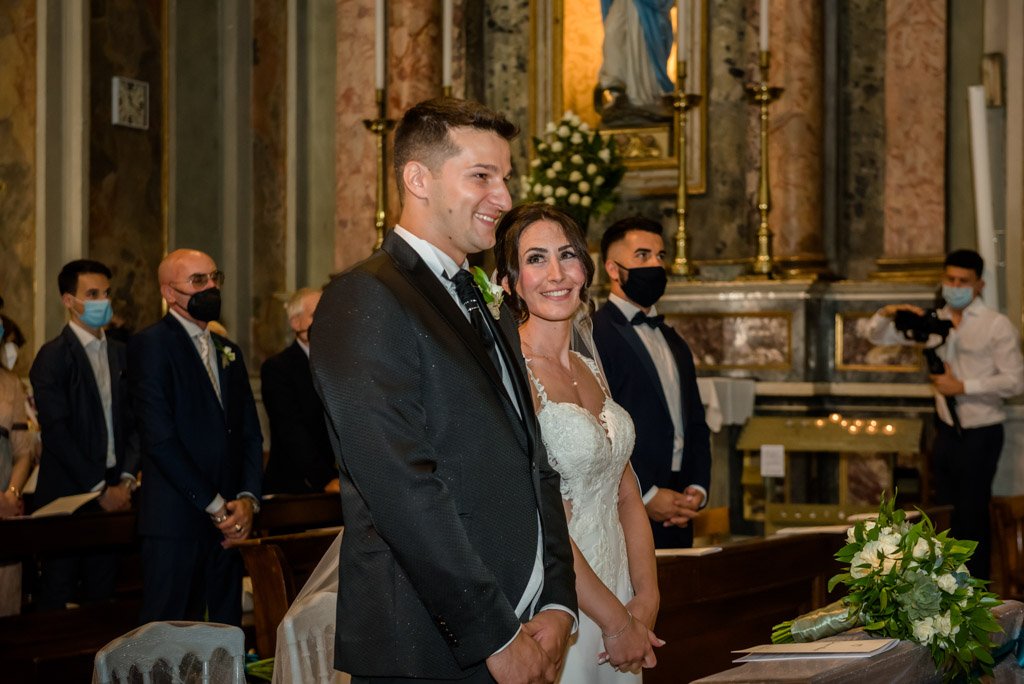 Matrimonio al Fontanile di Gandosso di Corinne e Manuel