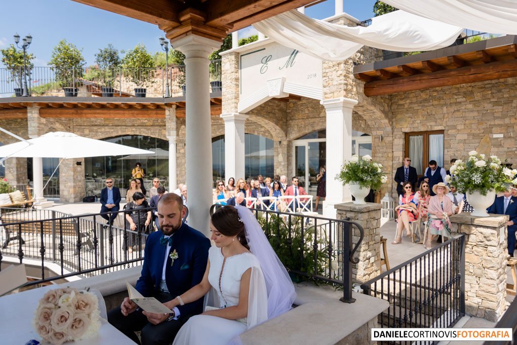 Matrimonio alle Cantorie di Gussago di Chiara e Francesco